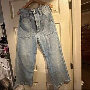 Just Black Light Blue Flare Jeans